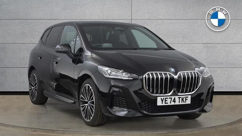 Black Used 2024 BMW 225 Active Tourer M Sport MPV | £25,500 (Good price) - Image 1/4