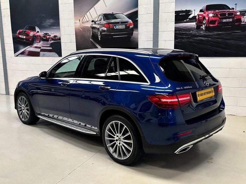 Used Mercedes GLC350 AMG line 2018 Blue SUV