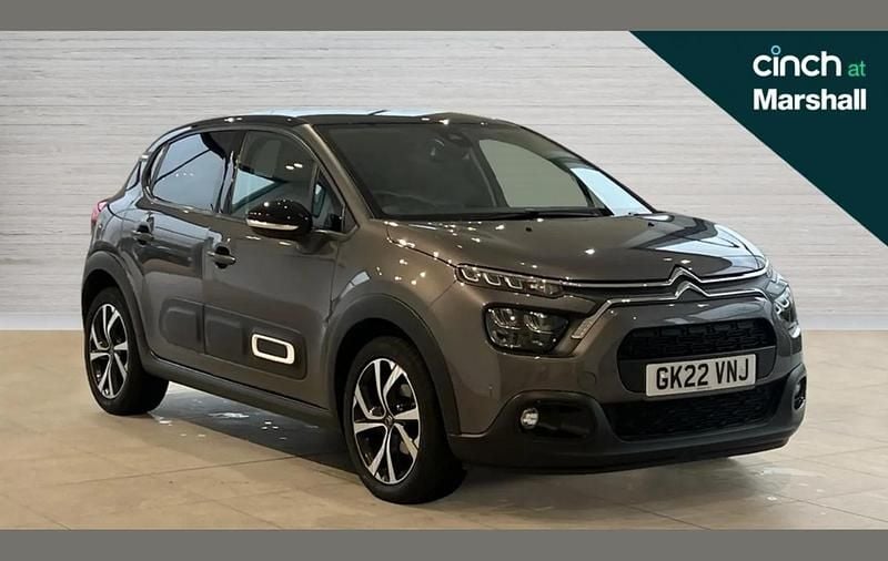 Grey Used 2022 Citroën C3 PureTech Hatchback | £11,938 (Fair price) - Image 1/4