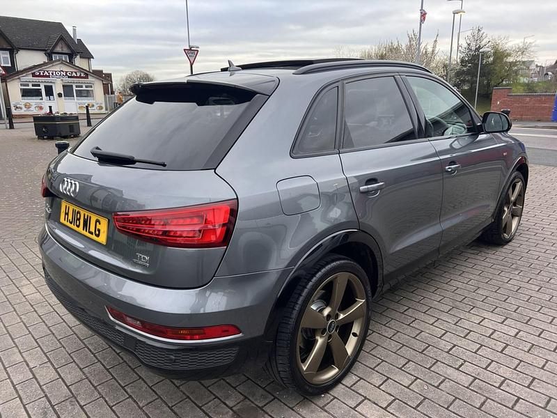 Used Audi Q3 Black Edition 184 HP (135 kW) 2018 Grey SUV