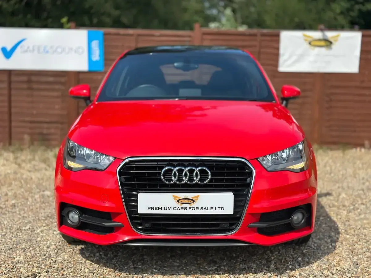 Used Audi A1 Sportback S-Line 122 HP (89 kW) 2014 Red Hatchback