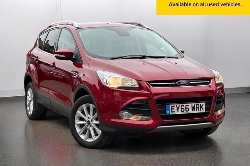Red Used 2016 Ford Kuga Titanium SUV | £7,250 (Fair price) - Image 1/1