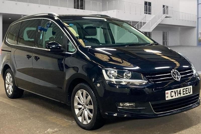 Black Used 2014 VW Sharan SEL MPV | £9,995 (Expensive) - Image 1/1