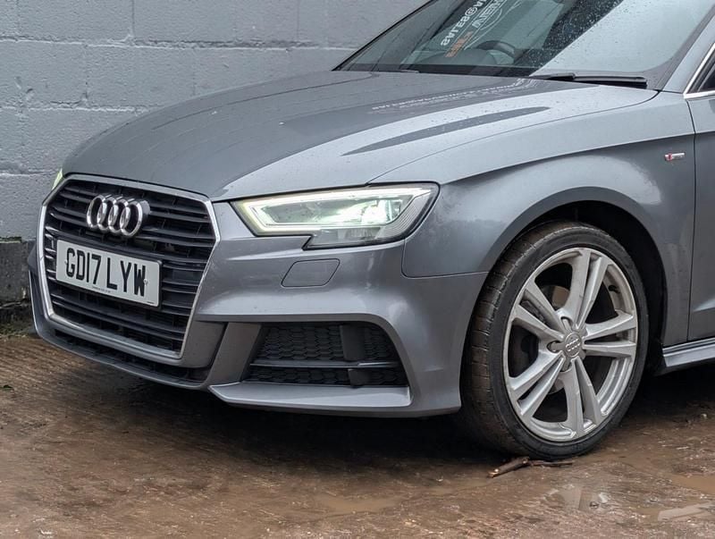 Used Audi A3 S-Line 2017 Grey Hatchback