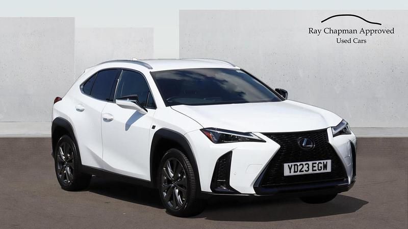 White Used 2023 Lexus UX 250h Sport Design Packet SUV | £25,000 (Fair price) - Image 1/4