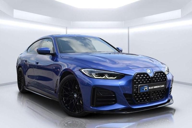 Blue Used 2022 BMW 420 M Sport Coupe | £31,490 (Fair price) - Image 1/4