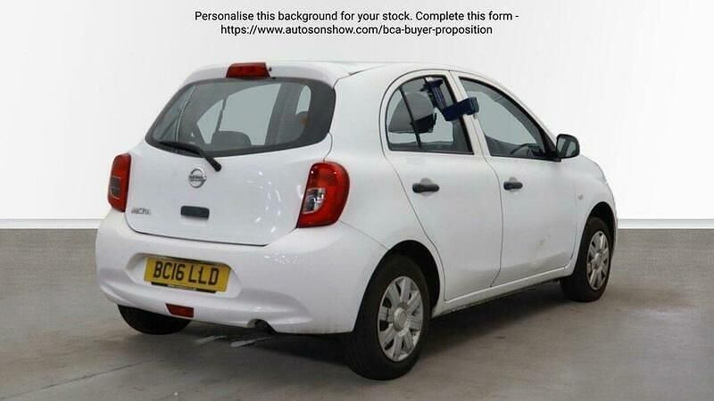 Used Nissan Micra Visia 80 HP (58 kW) 2016 White Hatchback