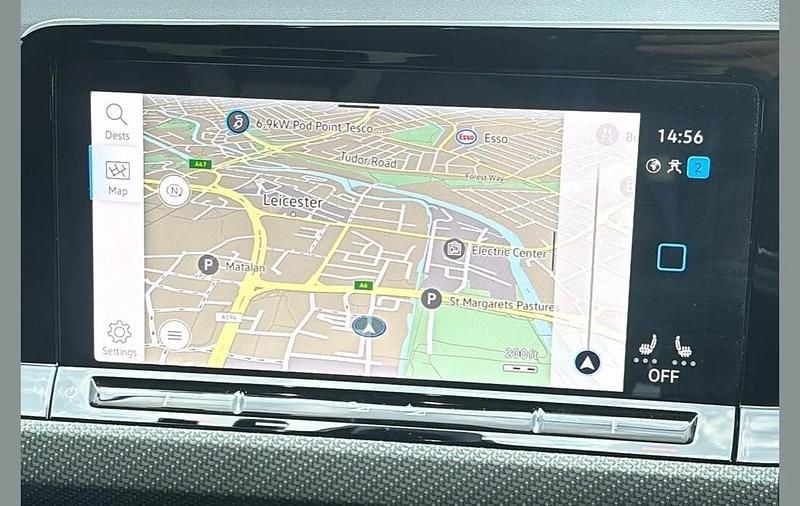 Second-hand VW Golf VIII Black Edition 190 CP (139 kW) 2024 Alb Hatchback