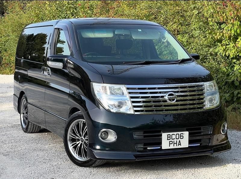Used Nissan Elgrand 2023 Black MPV
