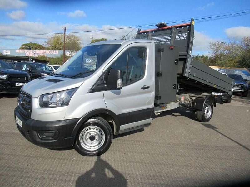 Used Ford Transit S 130 HP (95 kW) 2022 Silver Cabriolet