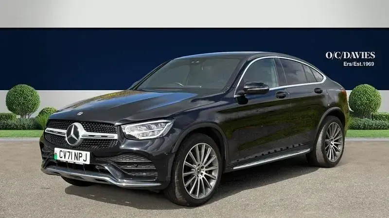 Used Mercedes GLC220 AMG line 2021 Black SUV