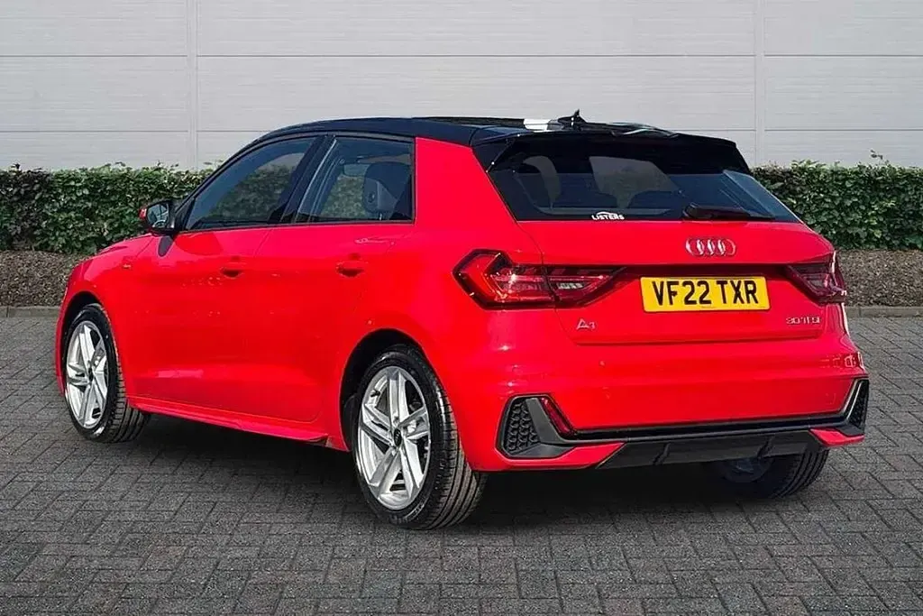 Used Audi A1 S-Line 108 HP (79 kW) 2022 Red SUV