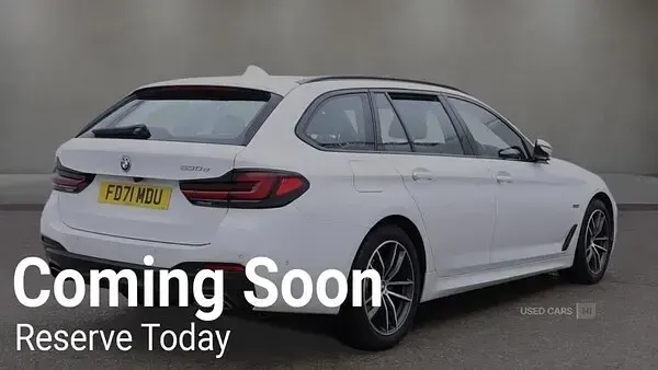 Used BMW 530e M Sport 2022 White Estate