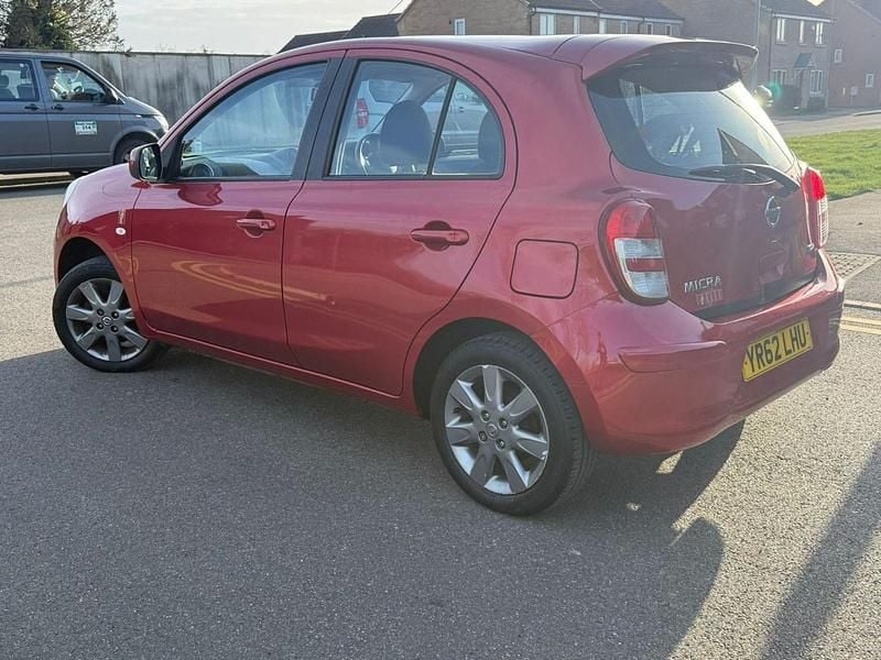 Used Nissan Micra 80 HP (58 kW) 2012 Red Hatchback