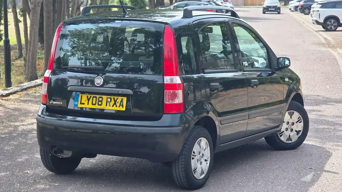 Used Fiat Panda Dynamic 60 HP (44 kW) 2008 Black Hatchback