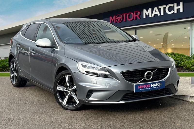 Grey Used 2017 Volvo V40 R-Design Estate | £10,790 (Fair price) - Image 1/4
