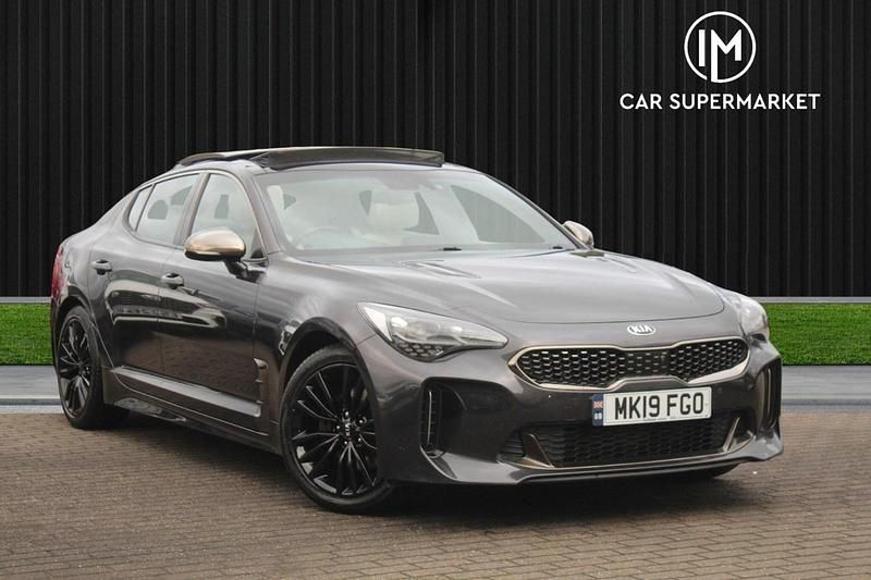 Grey Used 2019 Kia Stinger GT-Line S Hatchback | £15,885 (Fair price) - Image 1/4