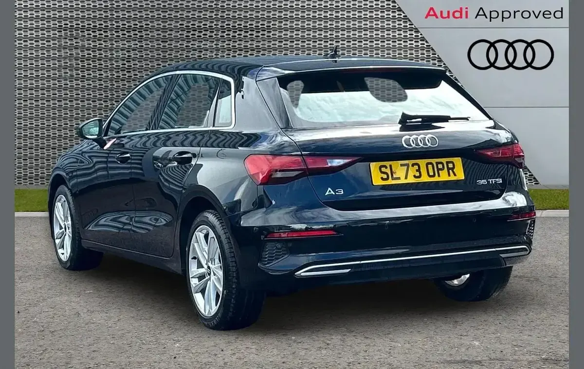 Used Audi A3 Sport 147 HP (108 kW) 2023 Black Sedan