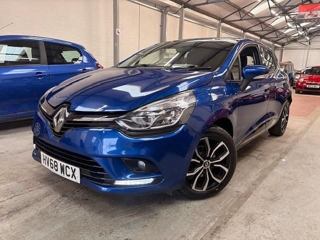 Used Renault Clio IV Play 90 HP (66 kW) 2018 Blue Hatchback