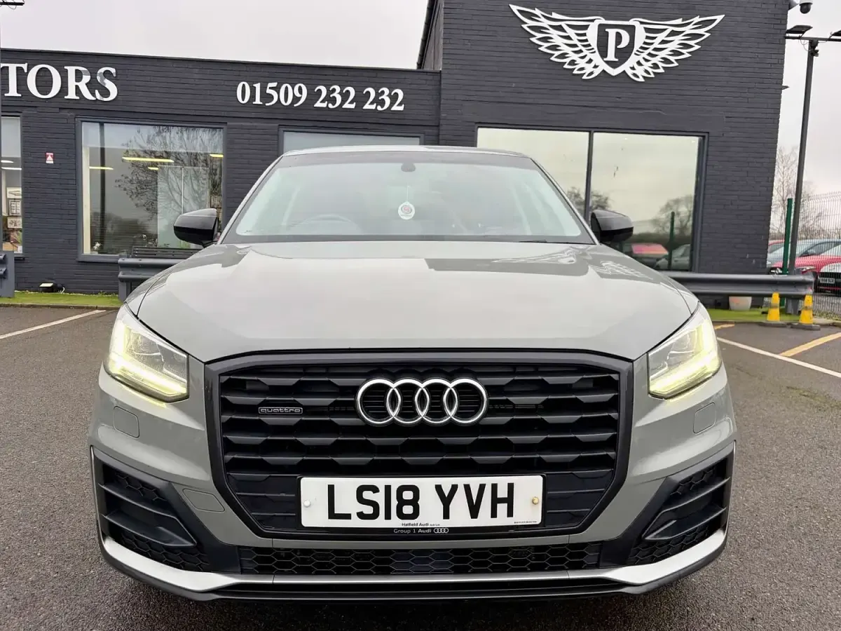 Used Audi Q2 S-Line 150 HP (110 kW) 2018 Grey SUV