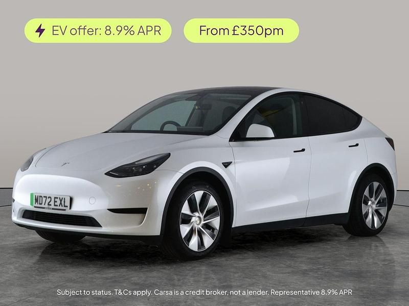 White Used 2022 Tesla Model Y RWD SUV | £23,119 (Fair price) - Image 1/2
