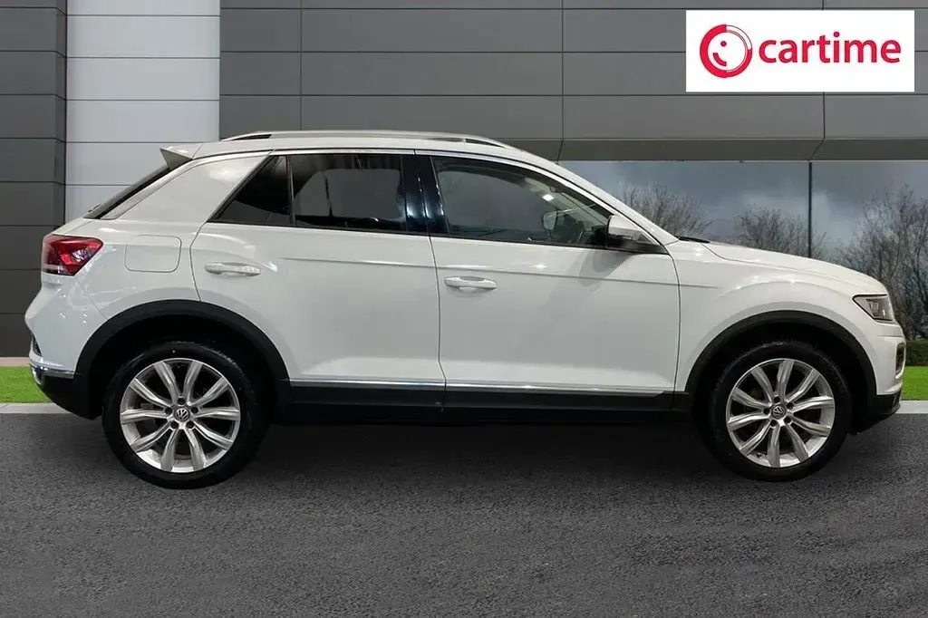 Used VW T-Roc SEL 150 HP (110 kW) 2019 White SUV