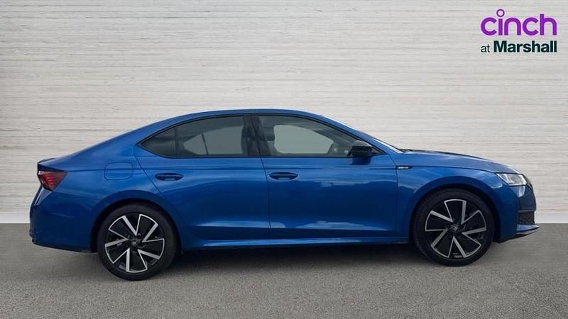 Used Skoda Octavia SportLine 150 HP (110 kW) 2025 Blue Hatchback