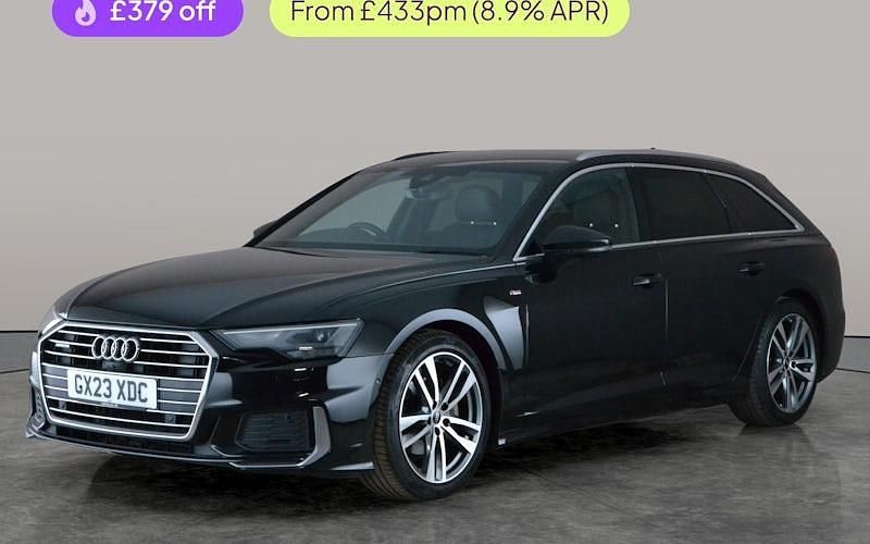Used Audi A6 S-Line 204 HP (150 kW) 2023 Black Estate