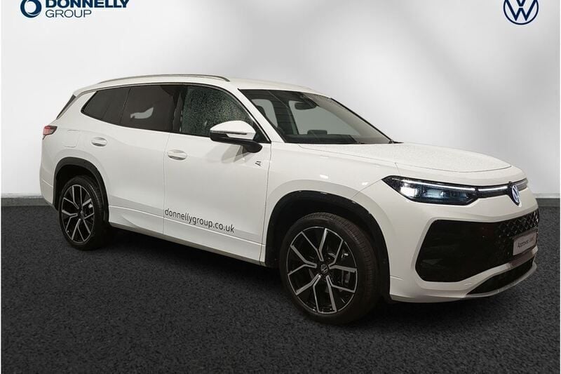 White Used 2025 VW Tayron R-line SUV | £39,885 (Super price) - Image 1/4
