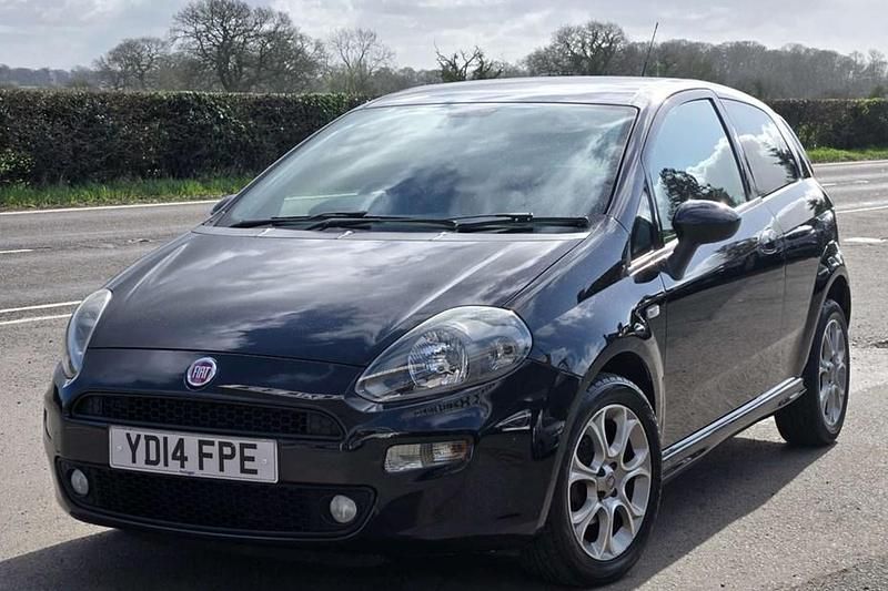 Used Fiat Punto 2014 Black Hatchback