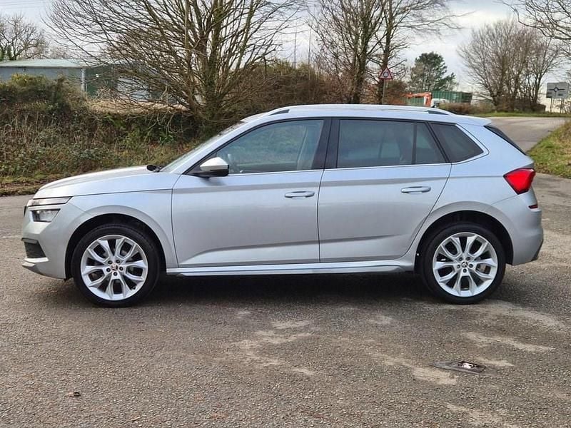 Used Skoda Kamiq SE L 110 HP (80 kW) 2021 Silver SUV