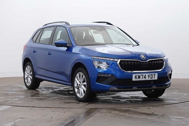 Race blue metallic Used 2024 Skoda Kamiq SE SUV | £19,850 - Image 1/4