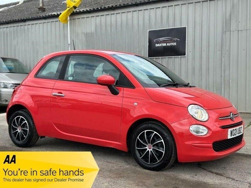 Pink Used 2021 Fiat 500 Pop Hatchback | £5,990 (Good price) - Image 1/2