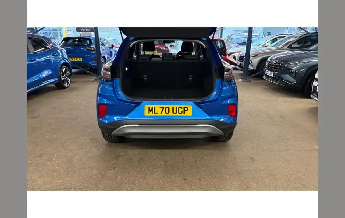 Used Ford Puma Titanium 123 HP (90 kW) 2020 Blue SUV