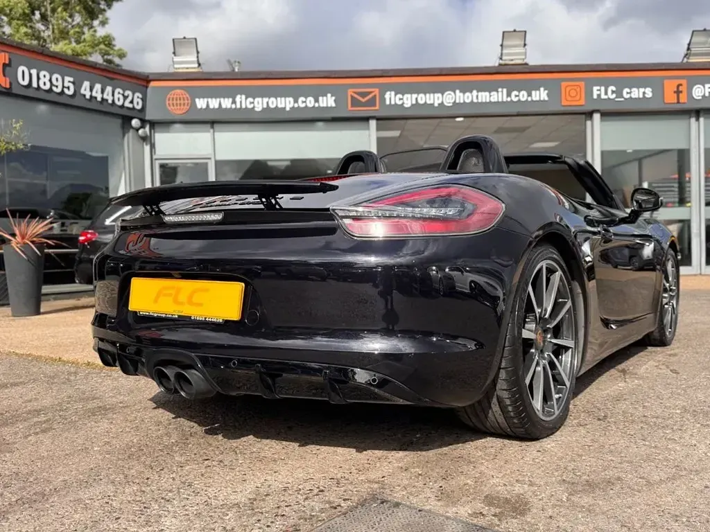 Used Porsche Boxster 330 HP (242 kW) 2014 Black Cabriolet