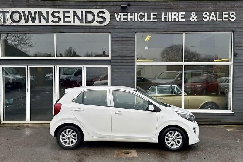 Used Kia Picanto 66 HP (48 kW) 2017 White Hatchback