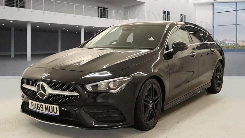 Used Mercedes CLA220 AMG Line Premium 2019 Black Sedan