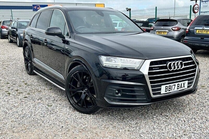 Used 2017 Audi Q7 S-Line SUV | £19,995 (Fair price) - Image 1/1