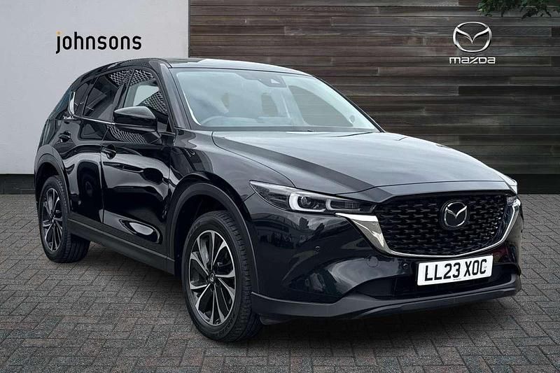Black Used 2023 Mazda CX-5 Exclusive-Line SUV | £22,781 (Fair price) - Image 1/4