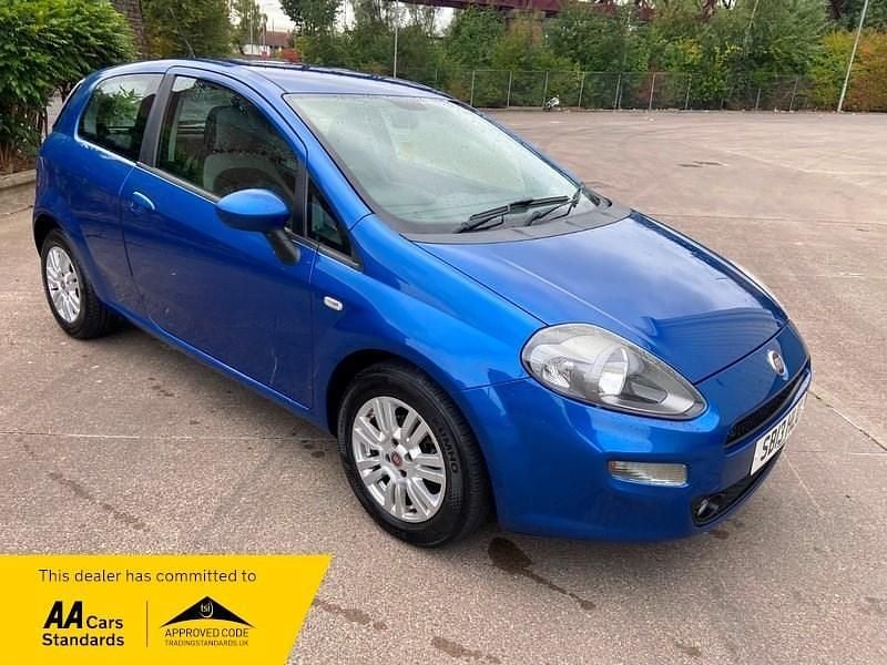 Blue Used 2013 Fiat Punto Easy Hatchback | £2,750 (Expensive) - Image 1/3