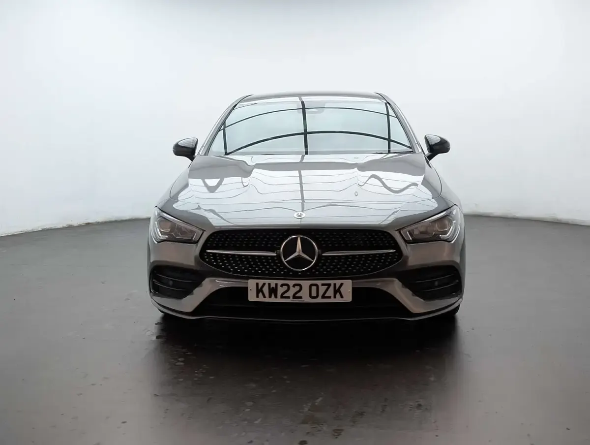 Used Mercedes CLA200 AMG Line Premium 163 HP (119 kW) 2022 Grey Coupe