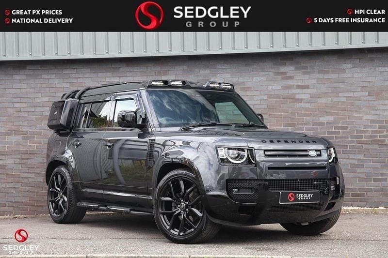 Grey Used 2023 Land Rover Defender HSE Dynamic SUV | £57,995 (Fair price) - Image 1/4