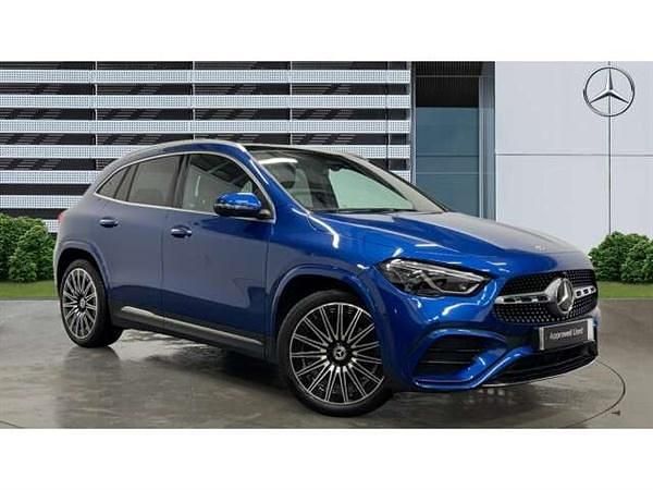 Blue Used 2024 Mercedes GLA220 AMG Line Premium Plus SUV | £37,859 - Image 1/4