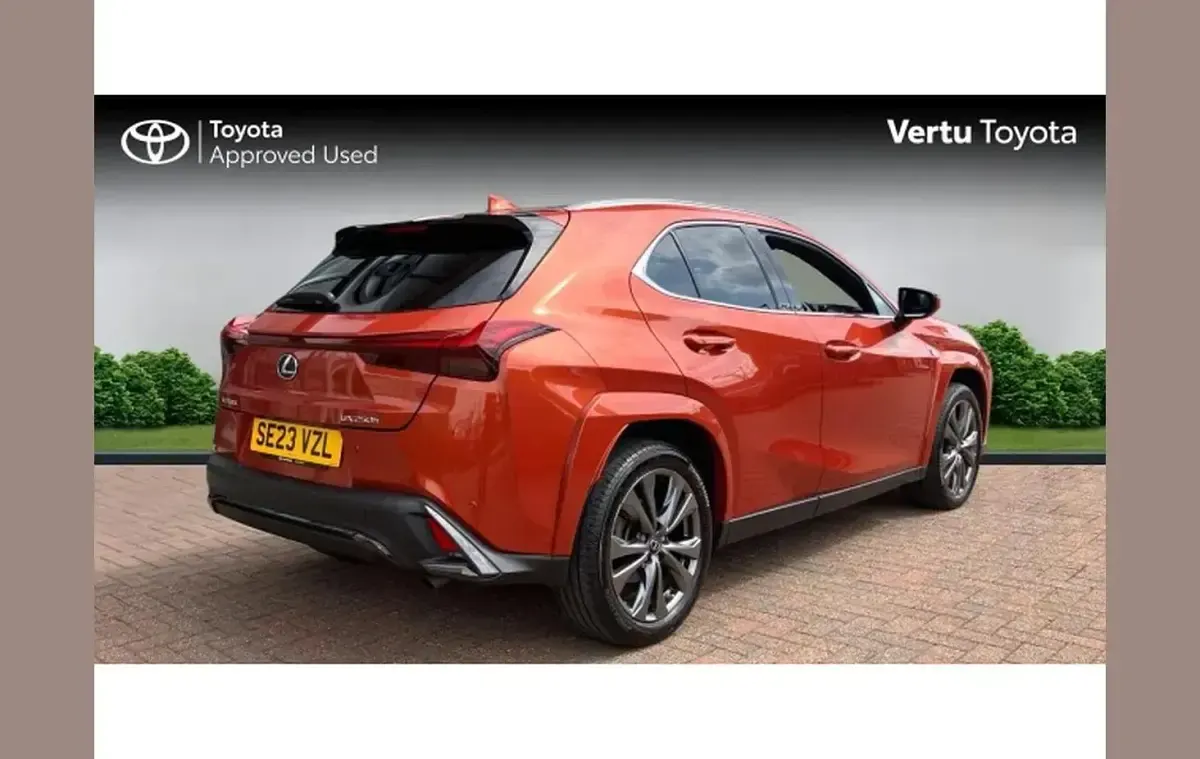 Used Lexus UX 250h Sport Line 180 HP (132 kW) 2023 Orange SUV