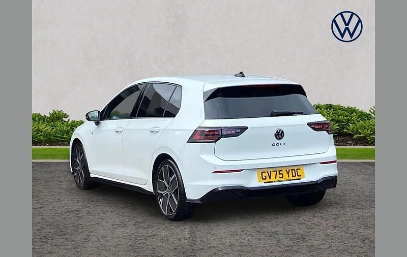 New VW Golf VIII Black Edition 147 HP (108 kW) 2026 White Hatchback