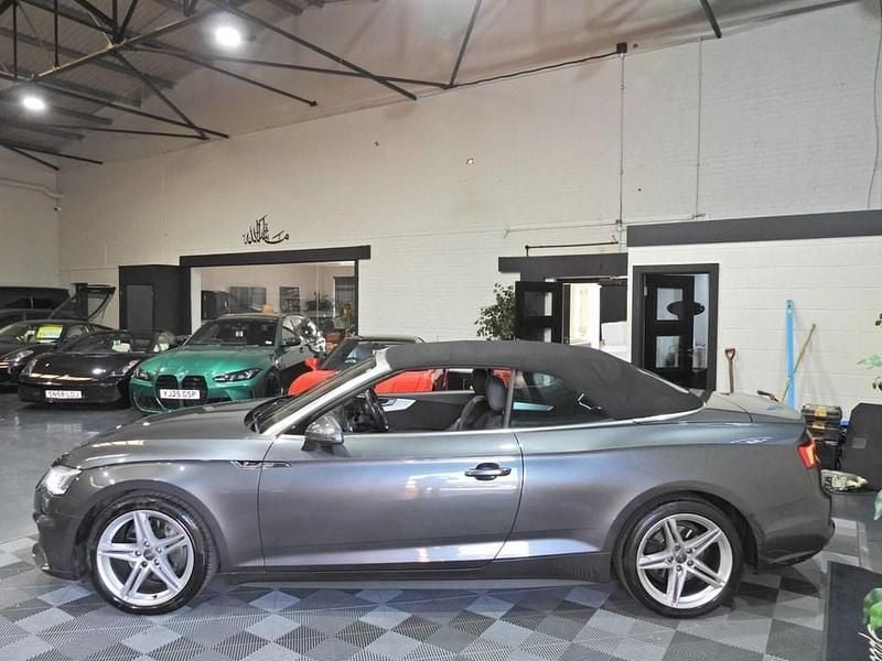 Used Audi A5 Cabriolet S-Line 190 HP (139 kW) 2017 Grey Cabriolet