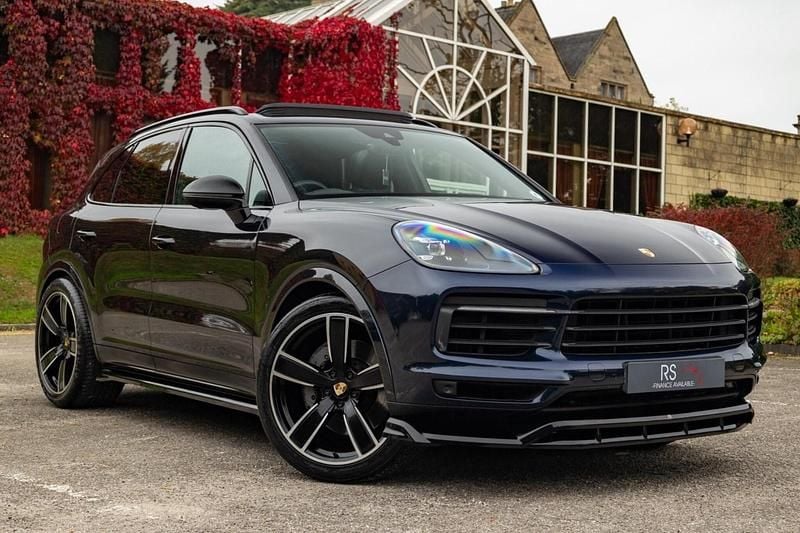 Blue Used 2018 Porsche Cayenne S SUV | £36,990 (Fair price) - Image 1/4