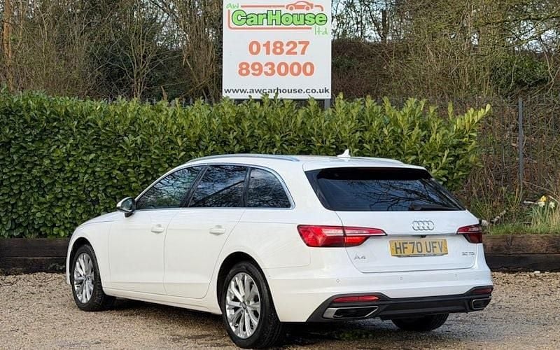 Used Audi A4 Design 190 HP (139 kW) 2020 White Estate