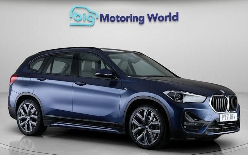 Used BMW X1 Sport Line 221 HP (162 kW) 2022 Blue SUV