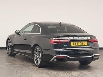 Used Audi A5 S-Line 163 HP (119 kW) 2022 Black Coupe